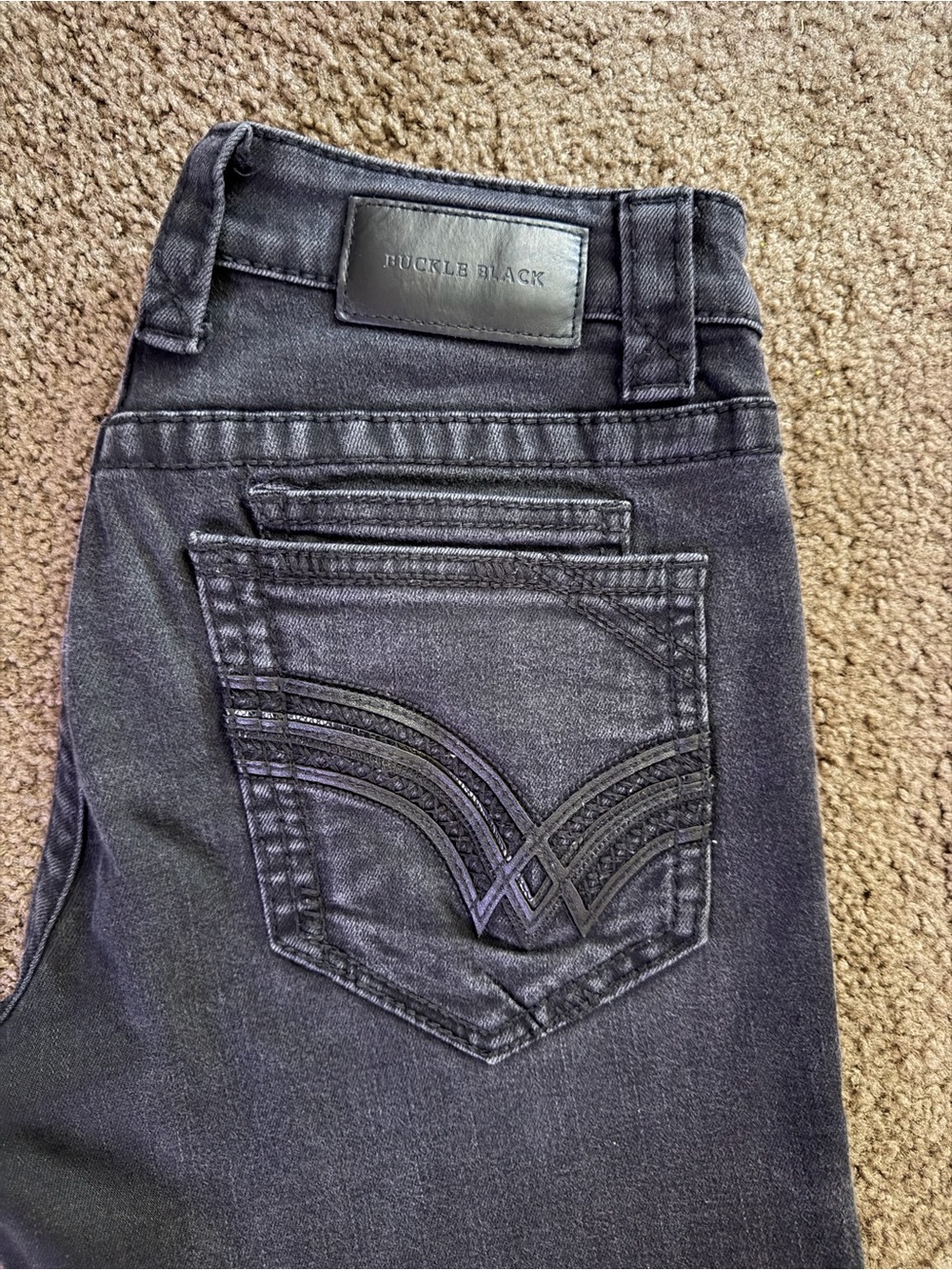 Buckle Black Slim BootCut